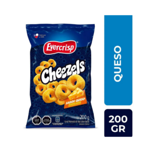 CHEEZELS SABOR QUESO EVERCRISP, 200 GR