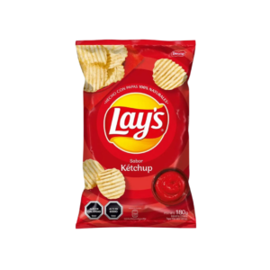 PAPAS FRITAS LAY'S SABOR KETCHUP 180 G