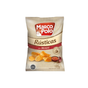 PAPAS FRITAS RUSTICAS MERKEN 185G
