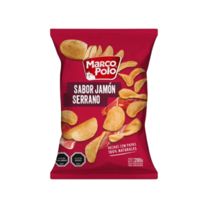 PAPAS JAMON SERRANO MARCO POLO 200G