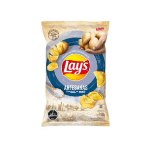 PAPAS LAYS ARTESANAS CON SAL DE MAR 150G
