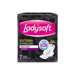 TOALLAS SANITARIAS LADYSOFT ULTRADELGADA NOCTURNA