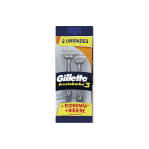 TODAS LAS IMÁGENES  GILLETTE PRESTOBARBA 3 PACK X 2 UNIDADES