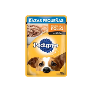 ALIMENTO HUMEDO ADULTO RAZA PEQUEÑA SABOR POLLO POUCH 100G