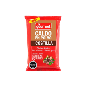 CALDO COSTILLA EN POLVO GOURMET - 8.0 G