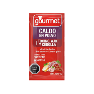 CALDO DE TOCINO EN POLVO GOURMET 48GR