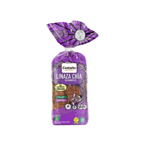 PAN MOLDE LINAZA CHIA CASTAÑO 400GR