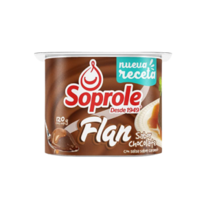 FLAN SABOR CHOCOLATE SOPROLE 120G