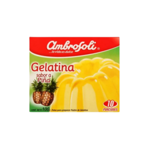 GELATINA DE PIÑA AMBROSOLI 100 GR