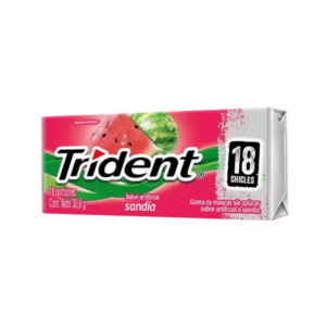 CHICLE TRIDENT SANDIA X18