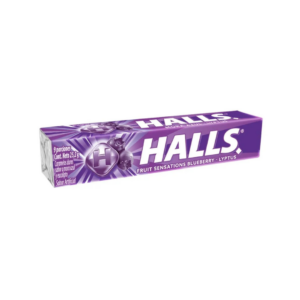 HALLS MORA AZUL 25G