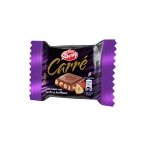 CHOCOLATE CARRÉ AVELLANAS 25 GR