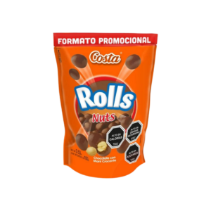 CHOCOLATE COSTA ROLLS NUTS ,100GR