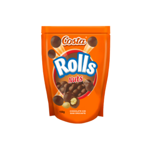CHOCOLATE COSTA ROLLS NUTS ,150GR