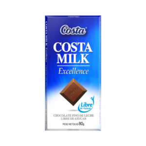 COSTA MILK LIBRE DE AZUCAR 80 GR