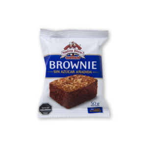 BROWNIE NUEZ SIN AZUCAR NUTRABIEN 50GR