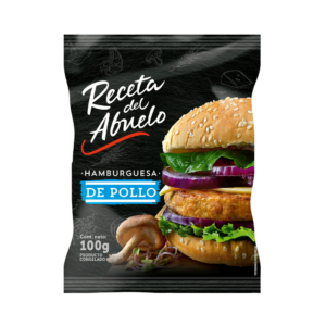 HAMBURGUESA DE POLLO RECETA DEL ABUELO 100 GR