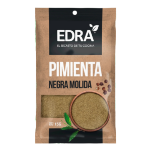 CONDIMENTO PIMIENTA MOLIDA EDRA 15 G