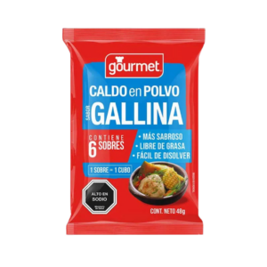 GOURMET CALDO EN POLVO GALLINA 48GR