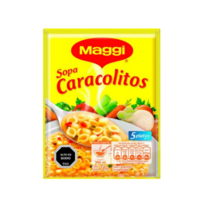 SOPA DE CARACOLITOS MAGGI