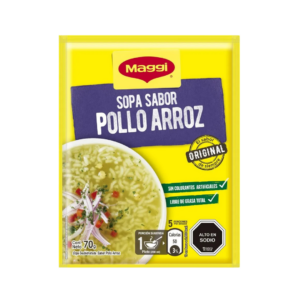 SOPA SABOR POLLO CON ARROZ MAGGI 70GR
