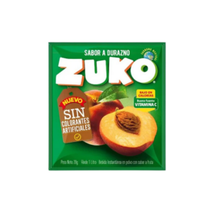 JUGO EN POLVO ZUKO DURAZNO 20 GR
