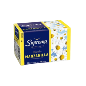 TE SUPREMO MANZANILLA 20BOL