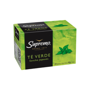 TÉ VERDE SENCHA JAPONÉS SUPREMO 20 UNIDADES