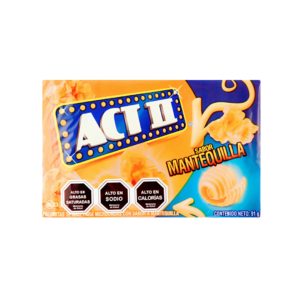 ACT II SABOR MANTEQUILLA - 91 G