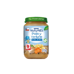 COLADO DE POLLO Y VERDURAS 215GR