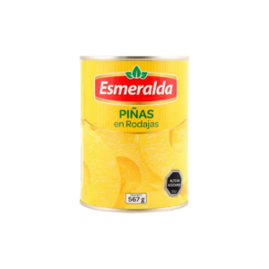 PIÑAS EN RODAJAS ESMERALDA 567 GR