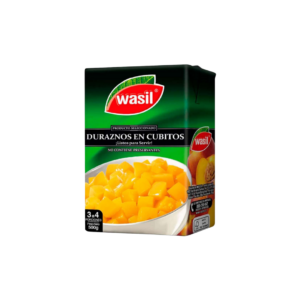 WASIL DURAZNO CUBITOS 500GRS