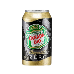 CANADA DRY GINGER ALE LATA ZERO 360ML