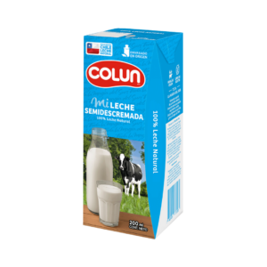 LECHE COLUN SEMIDESCREMADA 200ML