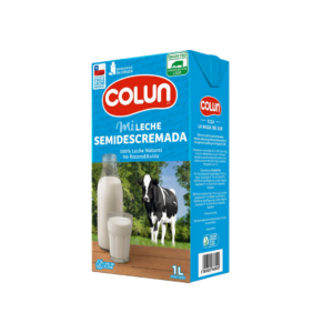 LECHE SEMIDESCREMADA COLUN 1L