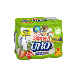 PACK 6 UNID UNO AL DIA FRUTILLA SOPROLE