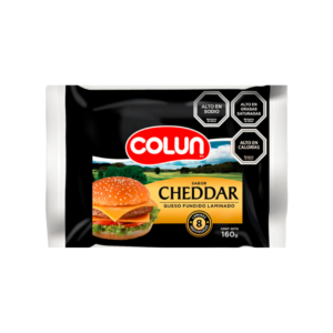 QUESO COLUN FUNDIDO CHEDDAR 160GRS