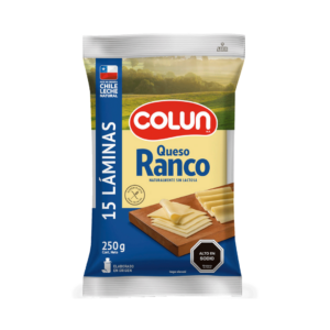 QUESO COLUN RANCO LAMINADO 250GRS