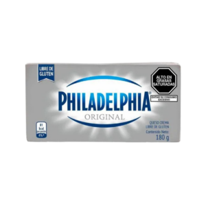 QUESO CREMA PHILADELPHIA 180GRS LIBRE DE GLUTEN