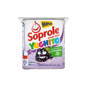 SOPROLE YOGHURT BATIDO MORA 120GR
