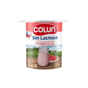 YOGHURT COLUN FRUTILLA SIN LACTOSA 125G