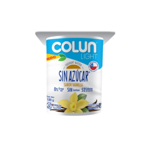YOGHURT COLUN LIGHT SIN AZUCAR VAINILLA 120GR