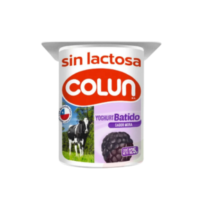 YOGHURT COLUN MORA SIN LACTOSA 125GR