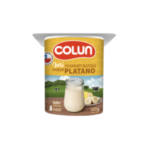 YOGHURT PLATANO COLUN 125GRS