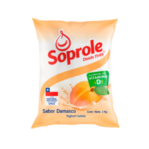YOGHURT SOPROLE DAMASCO BOLSA 1LT