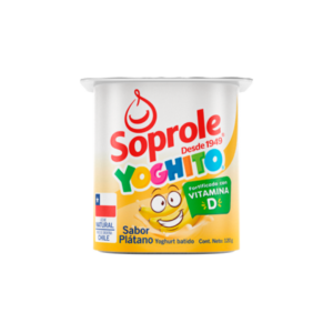 YOGHURT YOGHITO SOPROLE PLÁTANO 120 GR