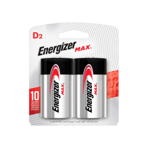 PACK 2 PILAS MAX D ALCALINA