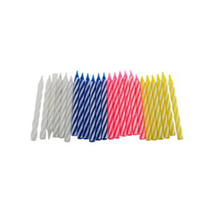 VELAS DE CUMPLEAÑOS COLORES