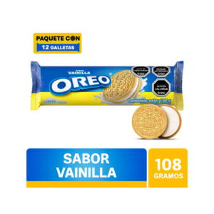 GALLETA OREO GOLDEN, VAINILLA 108GR